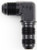 Fragola 483306-BL Black Size (-6) 90 Bulkhead Fitting