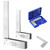 Lancisism Machinist Square Set 4, 6 Inch, Precision Engineer Wide Seat Square Mechanical Engineer Steel Angle Ruler High Precision 90 Degree Wide Base Square Tool L-Type Testing Measuring Tool