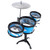 ERINGOGO Toy Drum Kit Plaything Music Child Makeup