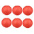 6pcs Festive Decorations New Year Party Lanterns Round Ball Lanterns Hanging Paper Lanterns Paper Round Lamps New Year Lantern Traditional Paper Lanterns Red Lanterns Fold Props