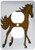 3dRose lsp_43832_6 Galloping Brown Horse Outlet Cover