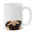 MUGBREW Pug Puppy Dog Ceramic Coffee Gift Mug Tea Cup, 11 OZ