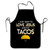 surwae Love Jesus And Eat Tacos Aprons Personalized Aprons For Cooking Restaurant Chef Apron Black 20.5 x 28.3 Inch