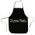 surwae Outlander Dinna Fash Adjustable Bib Kitchen Chef Apron for Women and Men, Black, 20.5 x 28.3 Inch