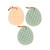 Didiseaon 3pcs Shower Cleaning Sponge Bath Sponges Scrubbers Shower Pouf Ball Exfoliating Sponges Body Wash Sponge Sponges for Cleaning Bath Spa Puff Bath Scrubber Faux Bangs Disposable