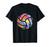 Colorful Volleyball Tie Dye Women Teen Girl Player Coach T-Shirt