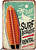 Vintage Surf Boards Metal Tin Sign Wall DecorSurf Wear Rental Welcome Signs Decor Gift for Home Beach House Cafe Bar Garage Outdoors Farmhouses Cafes Art Wall 8X12 Inch