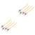 BESPORTBLE 24 Pcs Iron Sports Whistles Lifeguard Whistle Whistles with Lanyards Iron Whistle Oud Emergency Whistle Emergency Survival Whistles Hiking Whistle Travel Football Metal
