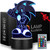 ZIHAOKID 16 Colors 3D Illusion Sonic Night Light The Hedgehog Night Light, Table Lamp with Remote Control Kids Bedroom Decoration, Creative Lighting for Kids and Sonic The Hedgehog Fans