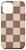 iPhone 12 Pro Max Brown Classic Checkered Big Checkerboard Pattern Case Case