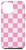 iPhone 12 Pro Max Checkered pink Pastel Light Checkerboard Blush Pink Pattern Case