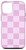 iPhone 12/12 Pro Purple and pink Pastel Light Checkered Checkerboard Pattern Case