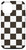 iPhone 13 Checkerboard Pattern Black and White Checkered Case