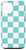 iPhone 15 Checkered Teal And White Checkerboard Phone Case