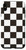 iPhone XS Max Checkerboard Pattern Black and White Checkered Case