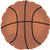 PMU Basketball 18 Inches Mylar Balloon (1/Pkg) Pkg/1