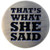 ReadyGOLF: That's What She Said Golf Ball Marker & Hat Clip