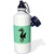 3dRose Sea Horse Sports Water Bottle, 21 oz, White
