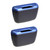 Milisten 2pcs Trash bin for car Garbage can for car Trash can with lid car Trash cans Mini Trash can for car Bins with lids Mini Garbage can bin with lid car trashcan Fashion Trash Bag