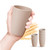 Numkey 12 oz [set of 6] Wheat Straw Cups Plastic Cups Reusable Unbreakable Drinking Cups Dishwasher Safe Water Glasses BPA Free cup Set For Kitchen, Camping, Party (Beige)