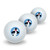 GRAPHICS & MORE Looney Tunes Sylvester Novelty Golf Balls 3 Pack