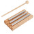 Meditation Chimes Trio, 3 Tone Hand Bell Energy Chime Percussion Instrument with Chime Mallet for Teachers Classroom Management, Yoga, Meeting