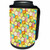 3dRose Pattern of colorful doughnuts against the yellow... - Can Cooler Bottle Wrap (cc-365197-1)