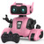 Robot Toys for Girls Boys - Remote Control Robots for Kids,RC Robots with LED Eyes,Auto-Demonstration,Dance Moves, Music, and Flexible Head & Arms - Perfect Christmas Toys Gift, Ages 3+ Years