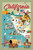 Laminated California Map For Kids Posters For Wall Classroom Decor Art Poster Dry Erase Sign 24x36
