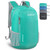 ZOMAKE 30L Lightweight Packable Backpack - Foldable Hiking Backpacks Water Resistant Compact Folding Daypack for Travel(Dark Green)