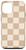iPhone 13 Pro Light Beige Brown Checkered Aesthetic Big Tan Checkerboard Case