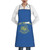 QIZYOQA Flag Of Waterbury, Connecticut Apron Waterproof With Pockets Bib Kitchen Cooking Aprons Chef Apron For Men Women