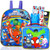 Avengers Mini Backpack with Lunch Box Set - Bundle with 11" Avengers Backpack, Spiderman Lunch Bag, Water Bottle, Stickers, More | Marvel Superhero Adventures Backpack with Lunch Box