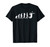 Funny volleyball evolution t-shirt for volleyball players