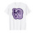 Volleyball Love Violet & Purple for Teens & Women T-Shirt
