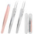WSYUB Blackhead Remover Tweezers,Ingrown Hair Tweezers, Precision Blackhead Pimple Extractor, Cell Clips Tweezers