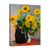 Monet Cat Wall Art - Claude Monet Cat Wall Art Prints - Cat Monet Art - Monet Sunflowers Cat Canvas Print - Claude Monet Cat Poster - Monet Sunflowers Cat Wall Decor - Framed Ready to Hang