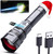 X.Store Led Flashlight - 400,000LM XHP70 Flashlights High Lumens Rechargeable, Super Bright Flashlight Powerful Waterproof Flashlights, Rechargeable Bright Flashlights for Emergencies Hiking Home Gift