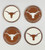 NCAA Texas Longhorns Golf Ball Markers (4PK)