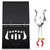Flip Folio Folder, 12 Pcs Black Flip Folio and Trumpet Lyre Set Flip Folder Music Files Holder PVC Waterproof Window Pages Lightweight Instrument Lyre Marching Band Lyre and Flip Folder