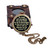 MARIYAM GIFT MART Be Strong and Courageous Engraved Compass, Confirmation Gift Compass, Baptism Gifts Joshua 1:9 - GOD Compass Religious Gifts Compass Inspirational Gifts, Be Strong Compass 020S