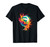 Colorful Volleyball volleyball player Girls Woman Teen T-Shirt
