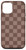 iPhone 13 Brown Classic Checkered, Checkerboard Pattern Trendy Case