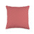 Red Checkerboard Cool Designs Red Classic Checkered Small Checkerboard Throw Pillow, 16x16, Multicolor