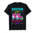 Sister of the Birthday Girl Roller Skates Bday Skating Theme T-Shirt
