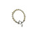 Freshwater Pearl Alpha Sigma Tau Sorority Greek Toggle Bracelet