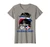 Womens Dominican Volleyball Mom Messy Bun Mothers Day T-Shirt