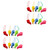 Sosoport 120 Pcs Referee Whistle Cheerleading Whistle Kids Whistle Sporting Goods Child Sports