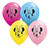 Qualatex 5" Minnie Mouse Face Latex Balloons, 5", Multicolor