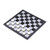 Magnetic Travel Chess Set Travel Game Folding Chess Board Plastic Chess Checkers Educational Toy for Kids and Adults School